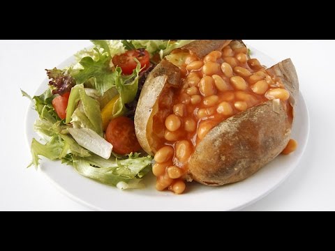 How To Make Jacket Potatoes - آموزش درست کردن جکت پوتیتو