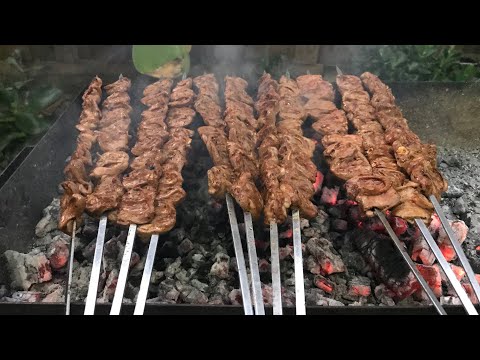 فاش کردن اسرار خوشمزه ترین و ارزانترین کباب ایران (دل مرغ کباب ) با ادویه مخصوص جواد جوادی
