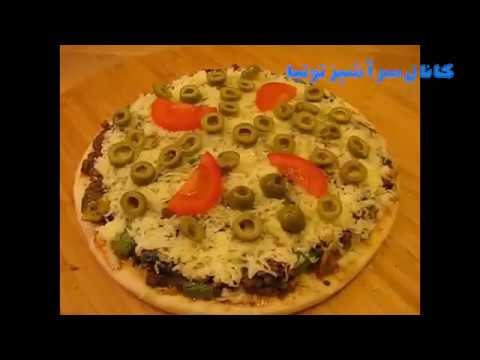 آشپزی : طرز تهیه پیتزا قارچ و گوشت