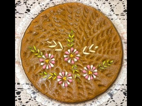 غذای رمضان -آموزش درست کردن حلوا در سه سوت - دسر ماه رمضان