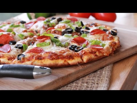 آشپزی مدرن-تهیه پیتزا سریع و لذیذ