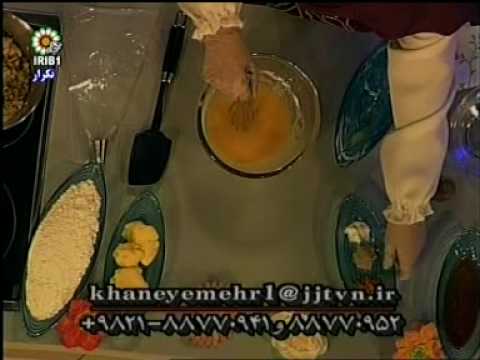 آموزش شیرینی پزی- کیک سپهسالاری