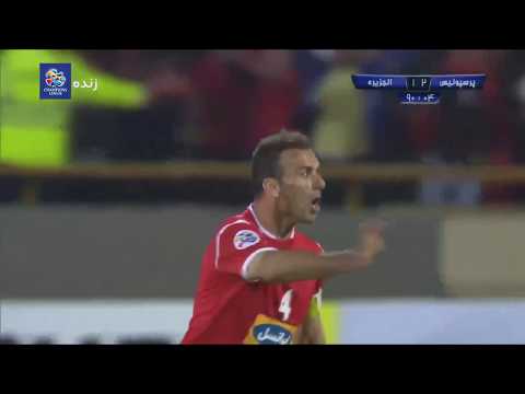 گل پیروزی بخش پرسپولیس مقابل الجزیره: سیدجلال حسینی