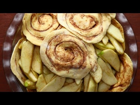 دسر رمضان- تهیه رول سیب و  دارچین-شیرینی ماه رمضان