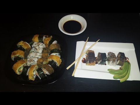 آشپزی مدرن-تهیه ماكي سوشي