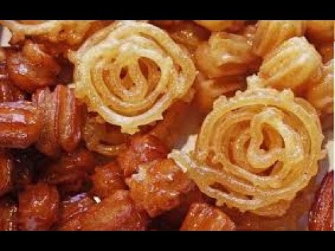 شیرینی پزی-  کاملترین روش تهیه شیرینی  بامیه -شیرینی ماه رمضان