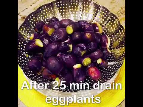 Eggplant Pickle Recipe ترشى بادمجان