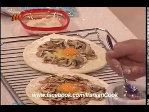 آشپزی ساده-پیتزای قارچ و تخم مرغ بیانکو
