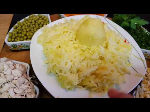 آشپزی ساده-سالاد اولویه قیفی