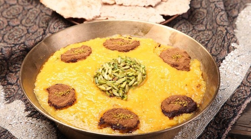 شله زرد خوشمزه خانگی