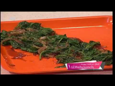 آشپزی مدرن-املت اسفناج