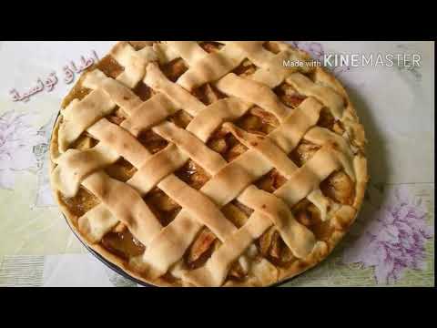 تهیه دسر-تهیه تارت سیب خوشمزه 
