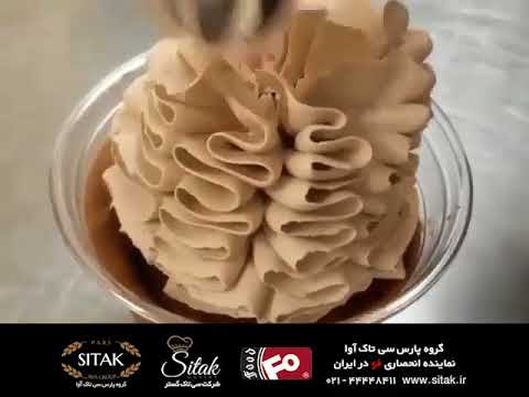 استفاده از ماسوره در تزئین کیک پارس سی تاک