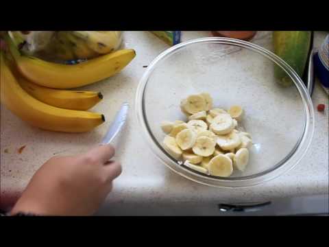 دسر آسان-تهیه ژله موز