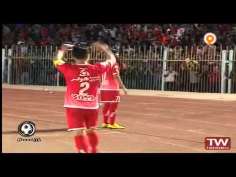 شب های فوتبالی خلاصه بازی استقلال اهواز پرسپولیس