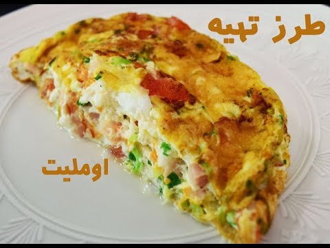 آشپزی ساده- طرز تهیه اوملیت در کمتر از دو دقیقه