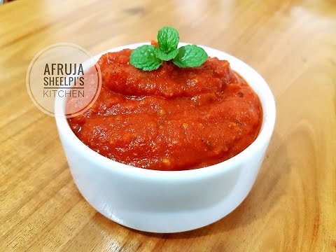 آشپزی مدرن-تهیه سس گوجه