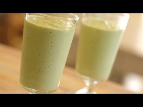تهیه نوشیدنی خنک-میلک شیک آووکادو