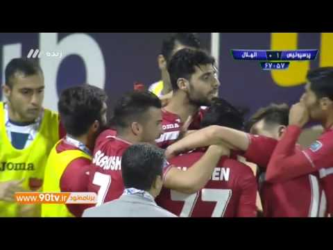 گل اول پرسپولیس به الهلال مسلمان