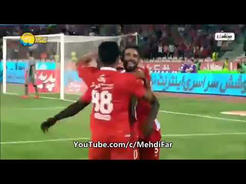 گل دوم پرسپولیس به فولاد گادوین منشا