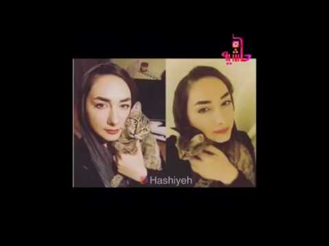 لالايي و اشکهاي هانيه توسلي بخاطر مرگ  گربه اش