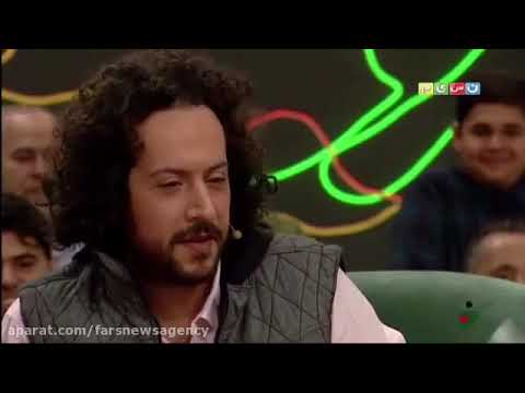 حضور سینا حجازی در خندوانه و خواندن آهنگ لیلا13