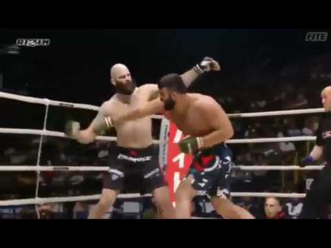 مبارزه امیر علی اکبری با تایلر کینگ / Amir Ali Akbari vs Tyler King fight