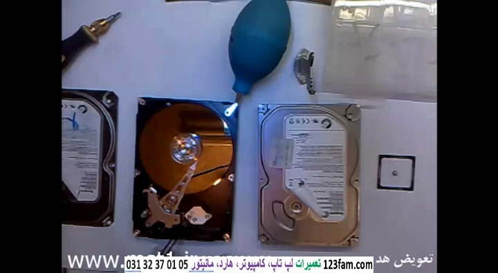 آموزش کامل تعویض هد هارد